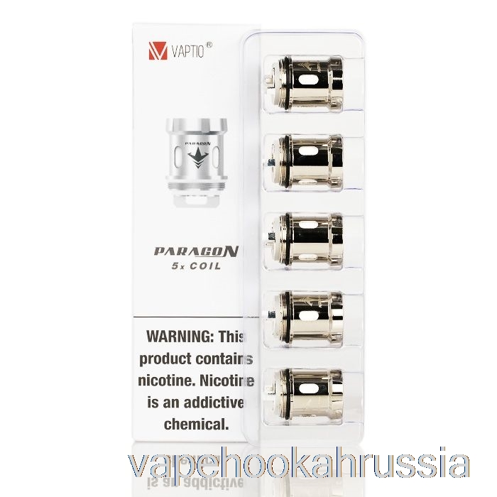 Vape Russia Сменные катушки с сеткой Vaptio Paragon, полосовые катушки 0,15 Ом